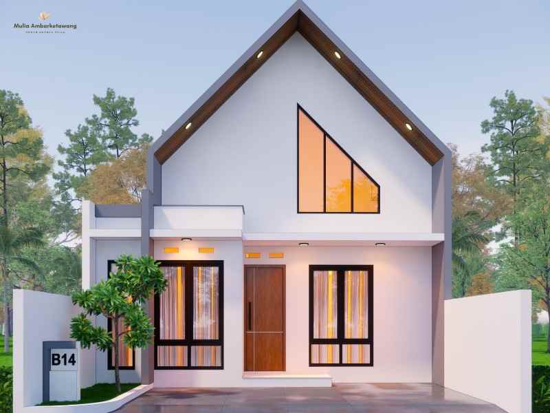 rumah mezanine konsep villa 10 menit ke malioboro