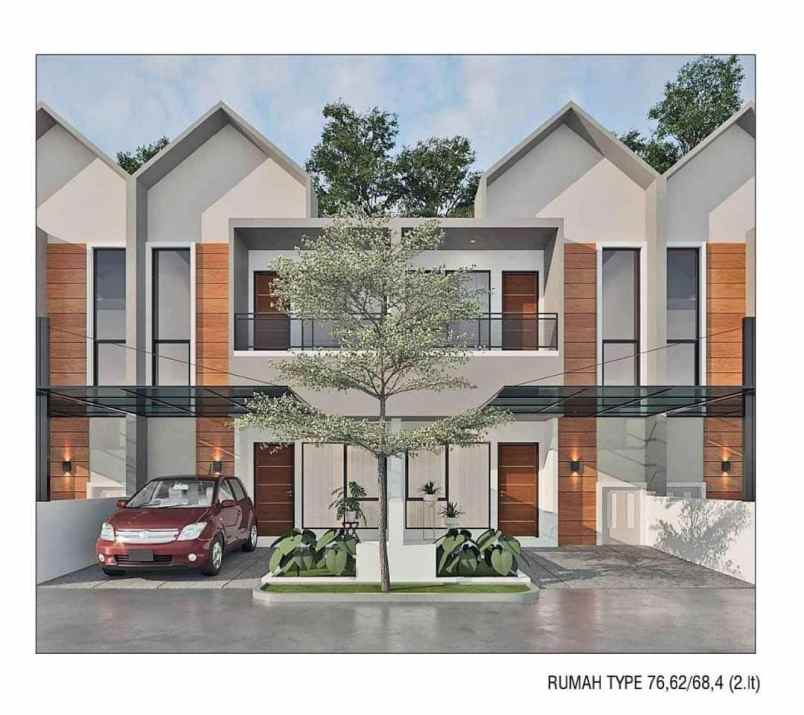 rumah minimalis dp rendah di gunung sindur