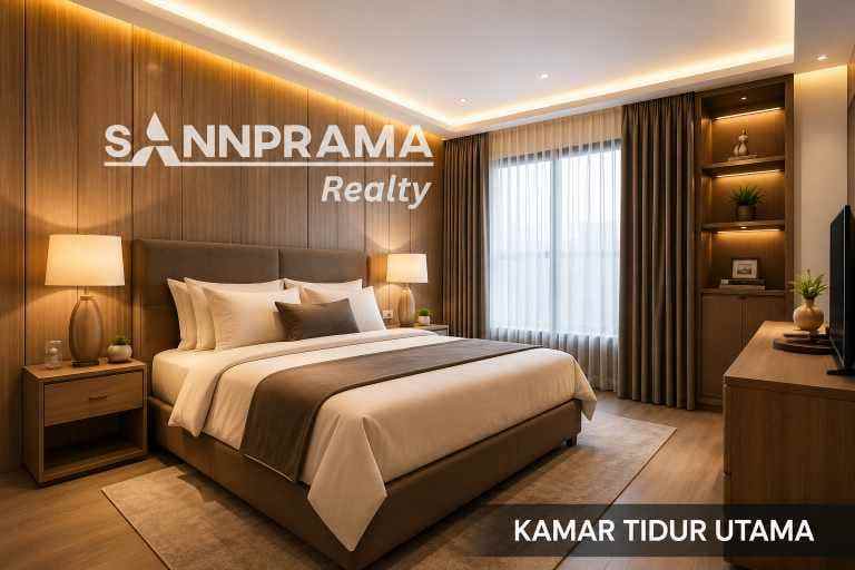 rumah modern 2 lantai di meruyung depok