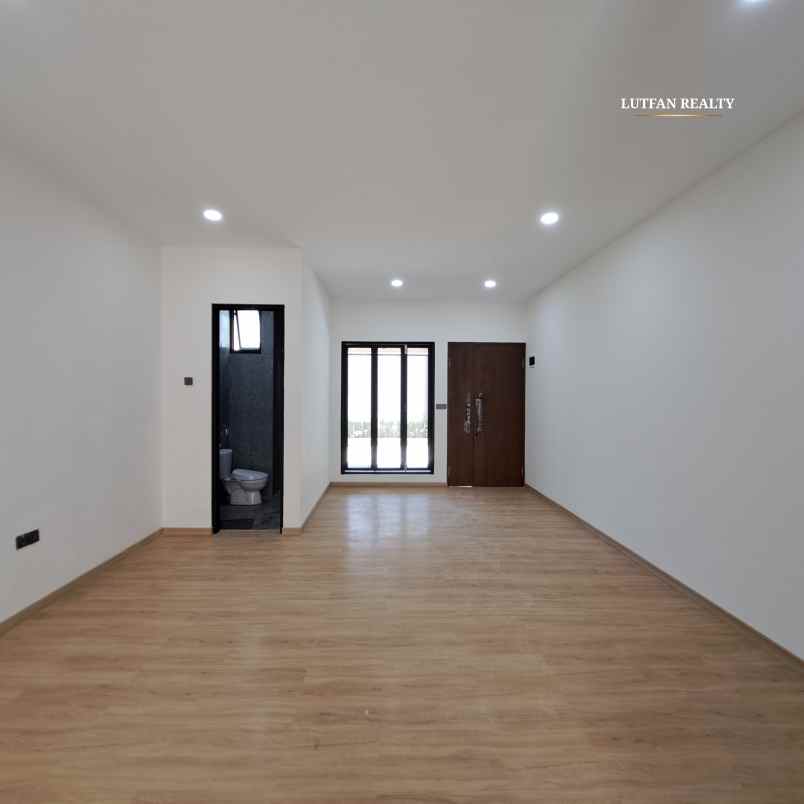 rumah modern kontemporer lenteng agung dalam cluster