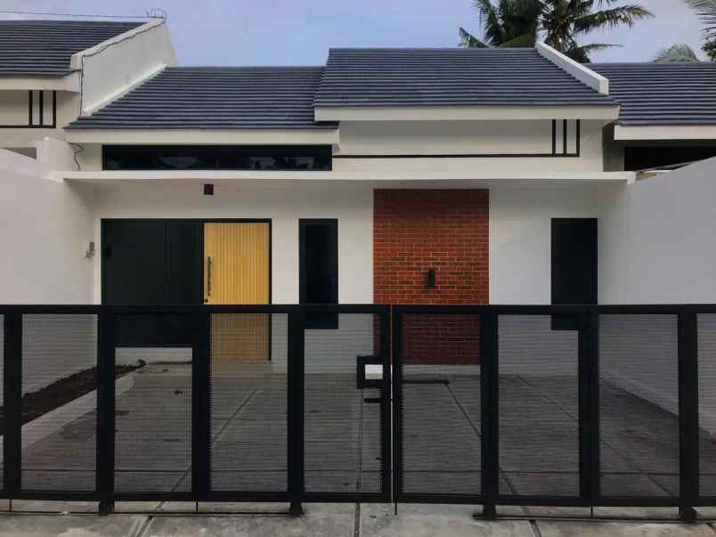 rumah murah modern barat polres sleman