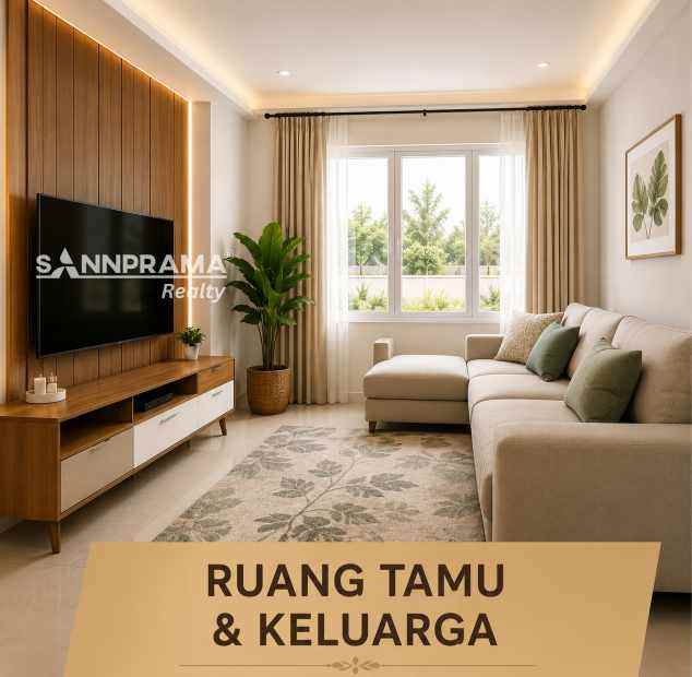 rumah murah tanah luas selangkah tol limo depok