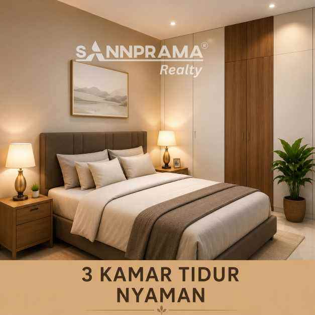 rumah murah tanah luas selangkah tol limo depok