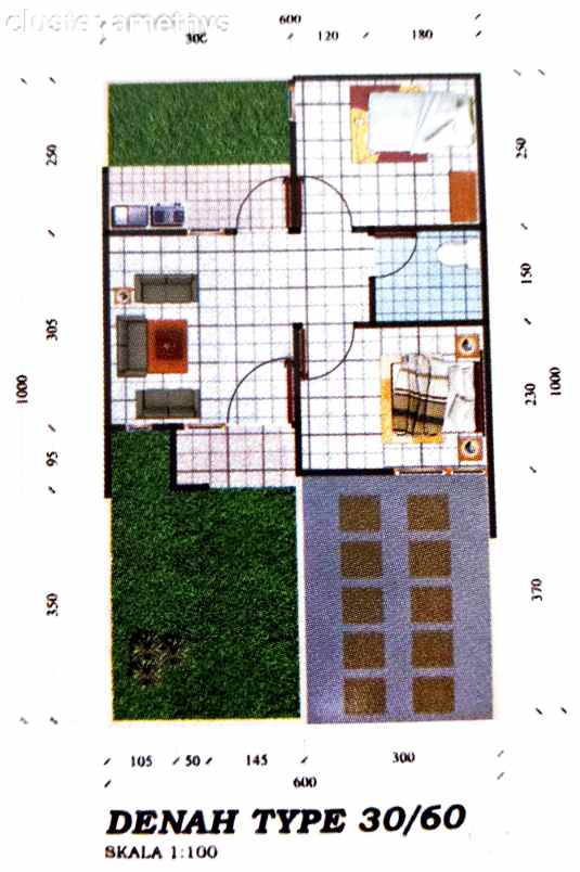 rumah nyaman dekat lipo karawaci cluster amethys