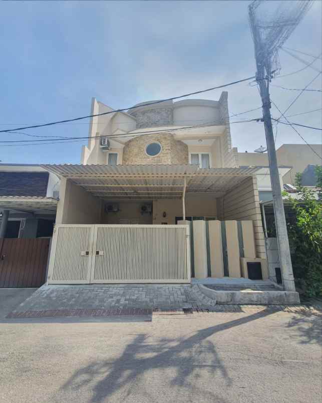 rumah ocean park pantai mentari siap huni minimalis