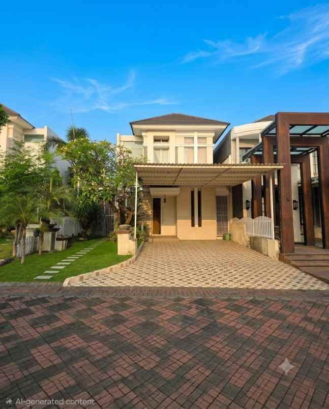rumah pakuwon indah minimalis siap huni boulevard