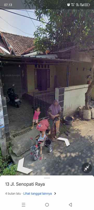 rumah sederhana di tengah kota mataram