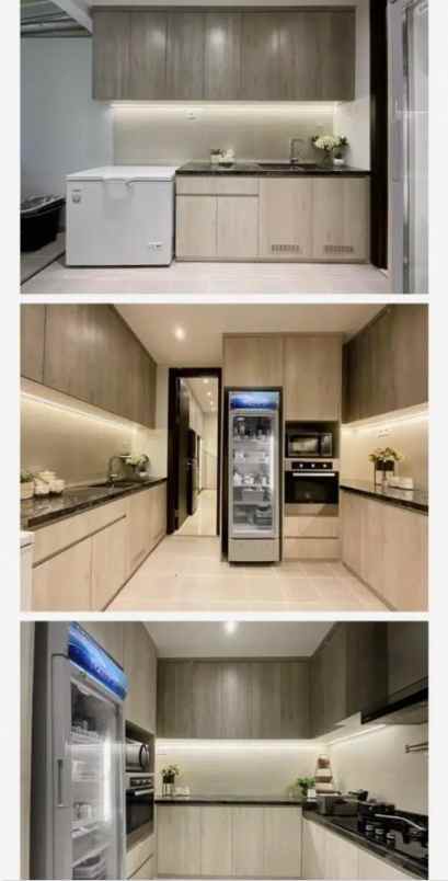 rumah semi furnished di perumahan elite graha natura s