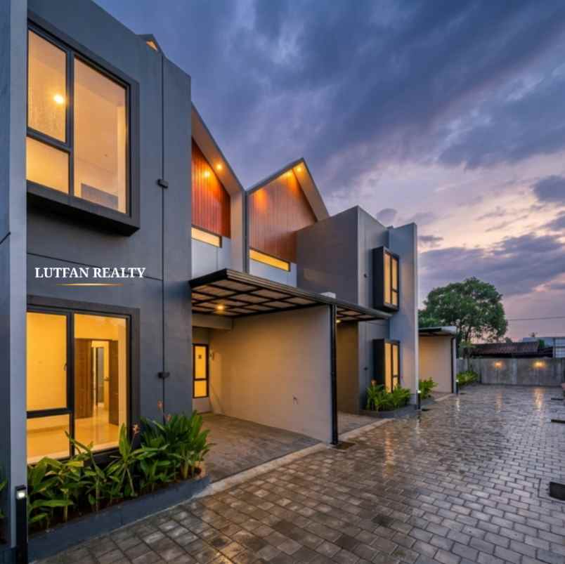 rumah skandinavian modern beji depok dekat tol kukusan