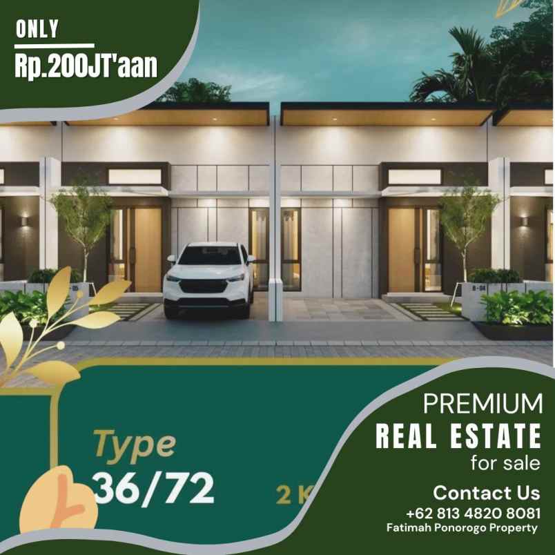 rumah syariah greha rumiasri di kota ponorogo