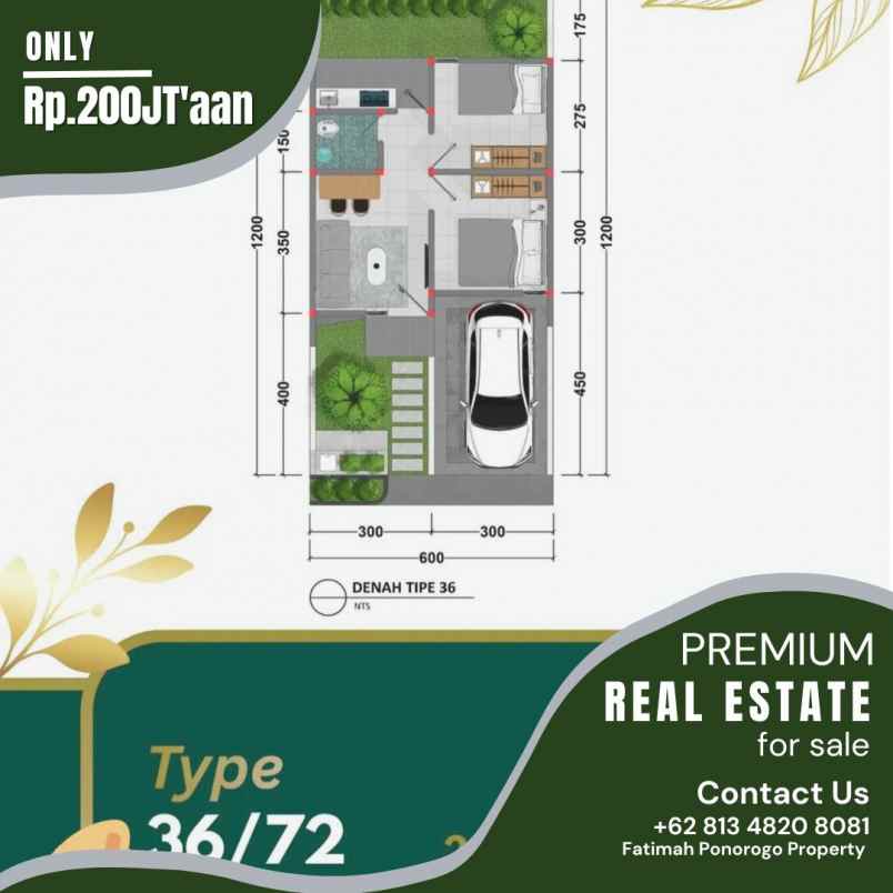 rumah syariah greha rumiasri di kota ponorogo