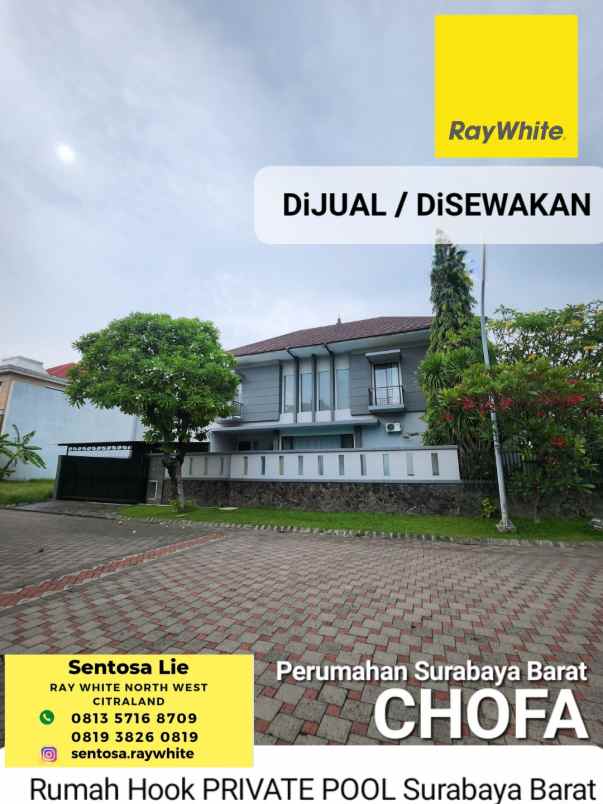 rumah the chofa plus kolam renang private pool furnish
