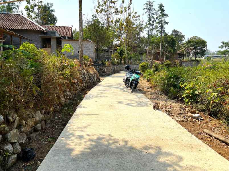 tanah 500m view sawah karangpandan karanganyar