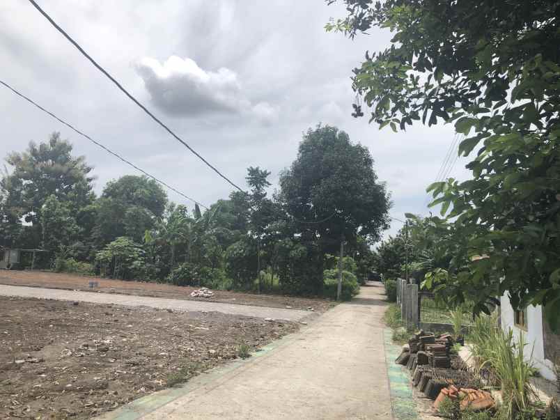 tanah blok o berbah dijual cepat shm p akses papasan