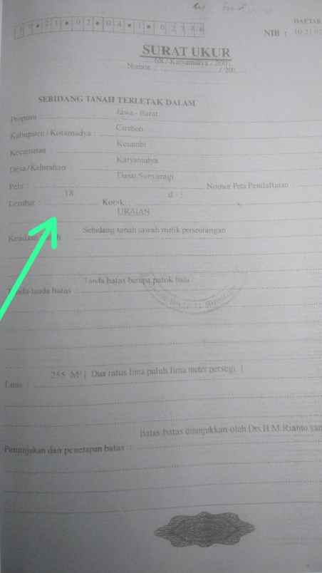 tanah d jual setrategis pingir jalan