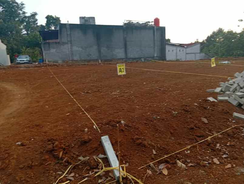 tanah kavling komersial siap bangun shm ready