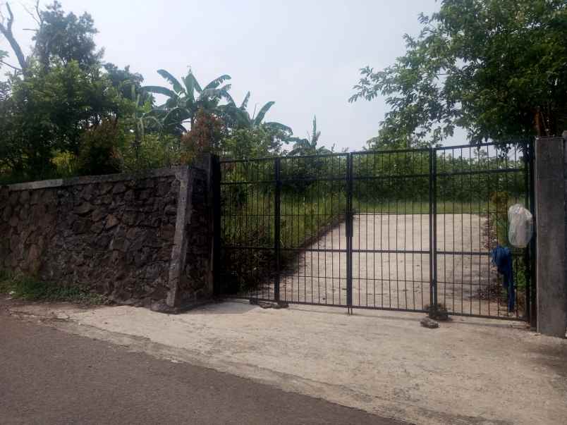 tanah kosong berupa kebun
