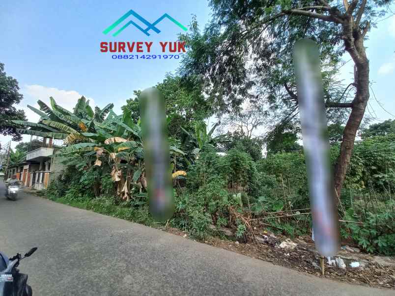 tanah strategis pinggir jalan buaran pamulang