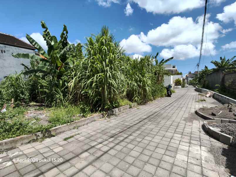 tanah zona kuning di tibubeneng canggu bali