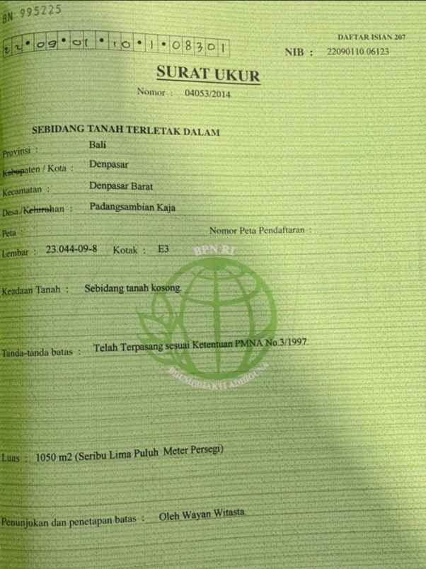 dijual 10 5 are jl tunjung sari gatsu barat denpasar