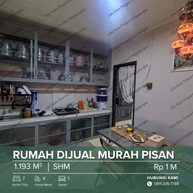 dijual cepat rumah dan tanah investasi