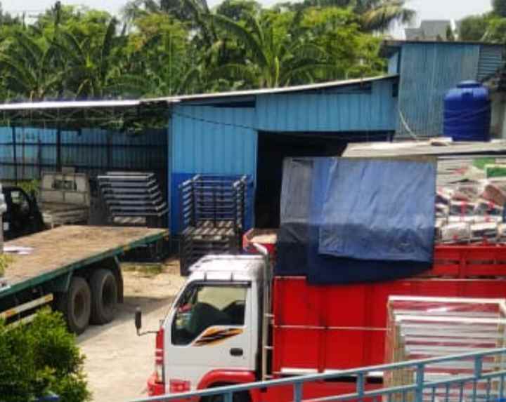 dijual gudang aktip 2400 m2 mustiikasari kota bekasi