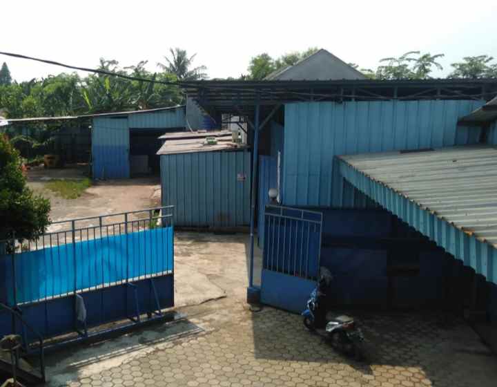 dijual gudang aktip 2400 m2 mustiikasari kota bekasi