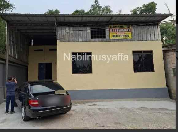 dijual gudang multifungsi babakan madang bogor