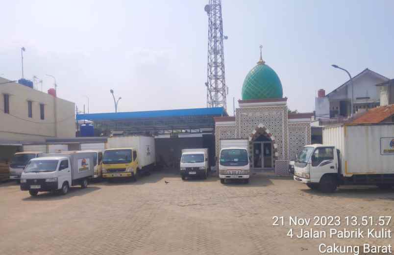 dijual gudang pergudangan cakung unit bagus kosongan