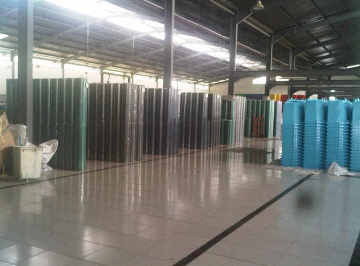 dijual ppabrik plastik aktip 1 4 ha cikarang barat