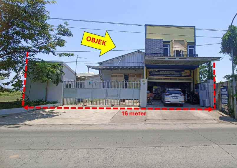dijual ruko gudang kantor jalan ki mangunsarkoro no