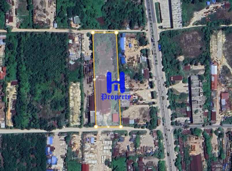 dijual ruko gudang kantor jalan pemuda ujung kel