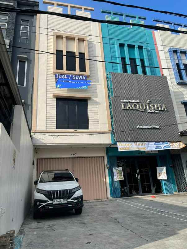 dijual ruko gudang kantor jalan raya pos pengumben