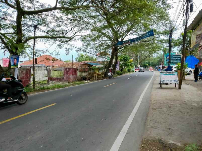 dijual ruko gudang kantor jalan raya rangkas