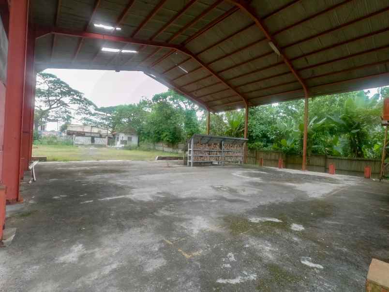 dijual ruko gudang kantor jalan raya rangkas