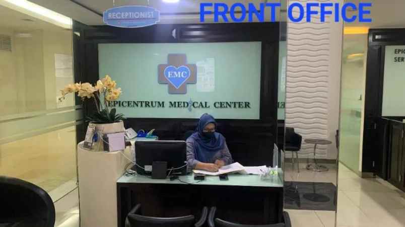 dijual ruko gudang kantor jl epicentrum boulevard