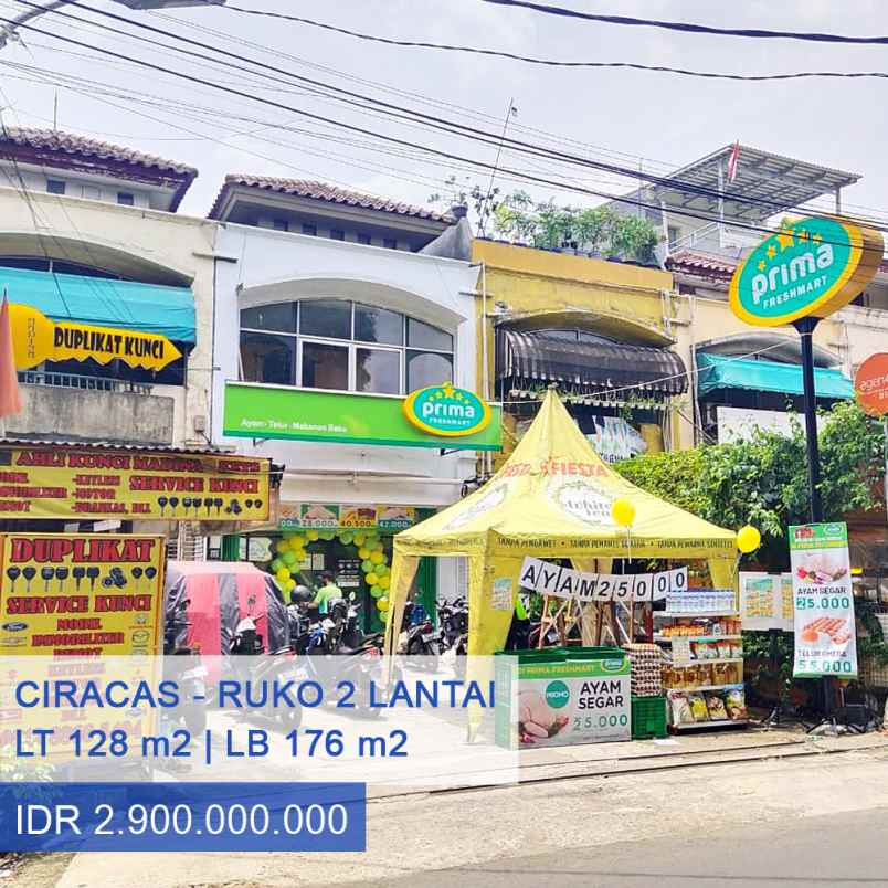 Dijual Murah Banting Harga Ruko 2 Lantai Di Ciracas Jakarta Timur