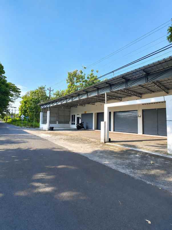 dijual ruko gudang kantor jl wonosari km 9