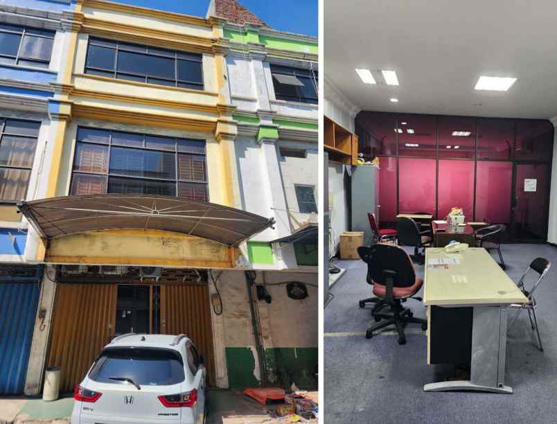dijual ruko gudang kantor rungkut