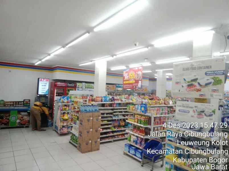 dijual ruko indomaret strategis di cibungbulang pr2006