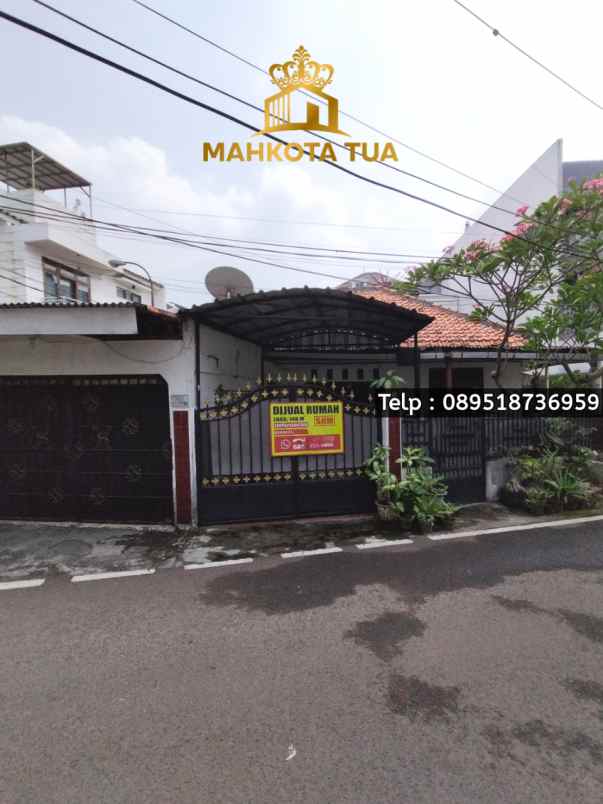 dijual rumah ampera kemang