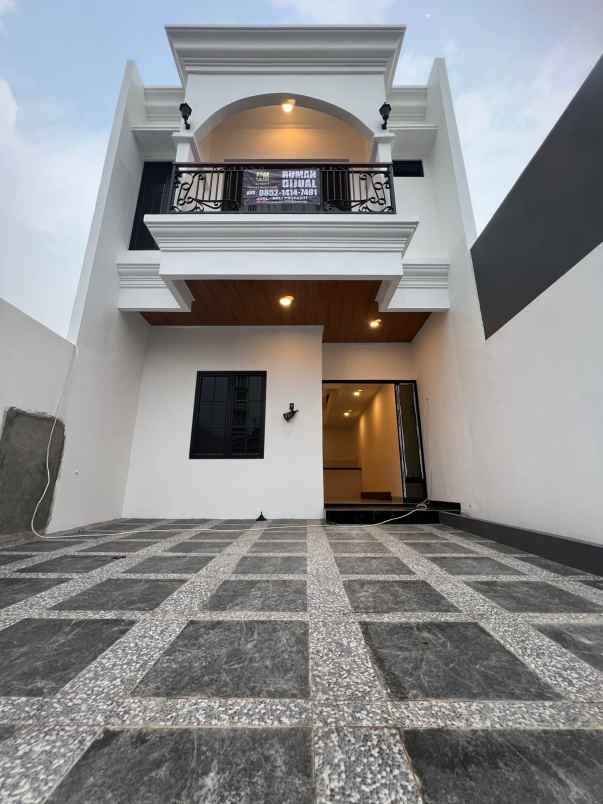 dijual rumah baru dalam komplek siap huni