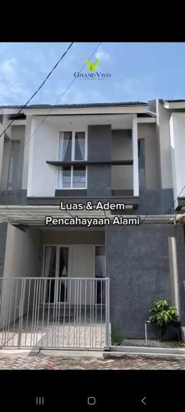dijual rumah baru di manukan surabaya barat