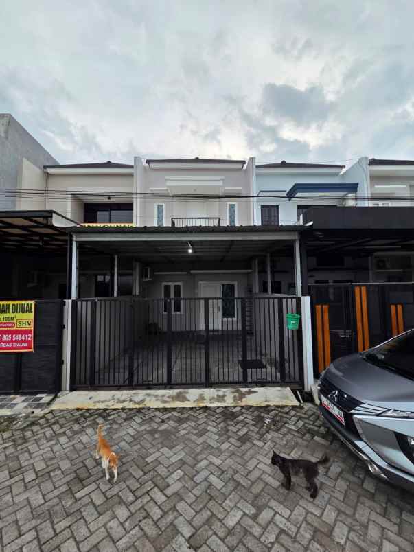 dijual rumah baru gunung anyar surabaya