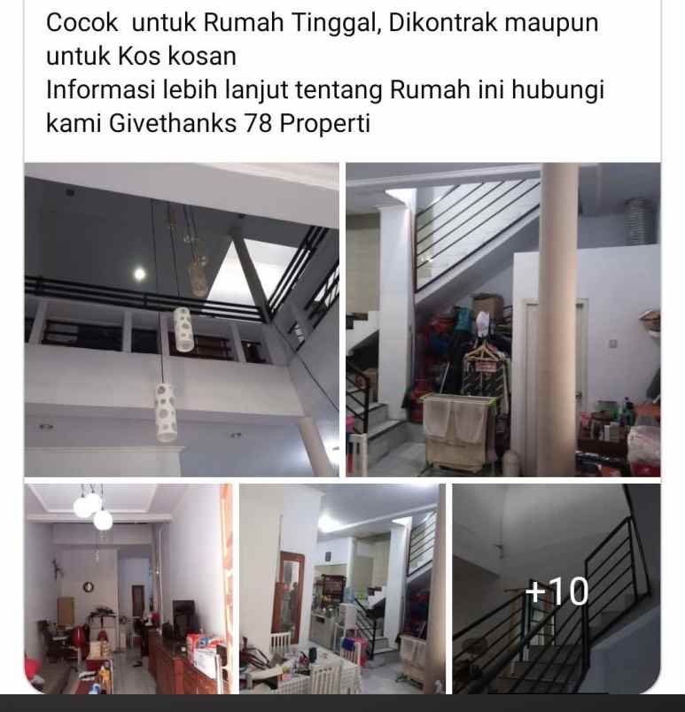 dijual rumah cempaka putih jakarta pusat