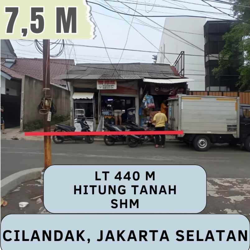 dijual rumah cilandak permai raya