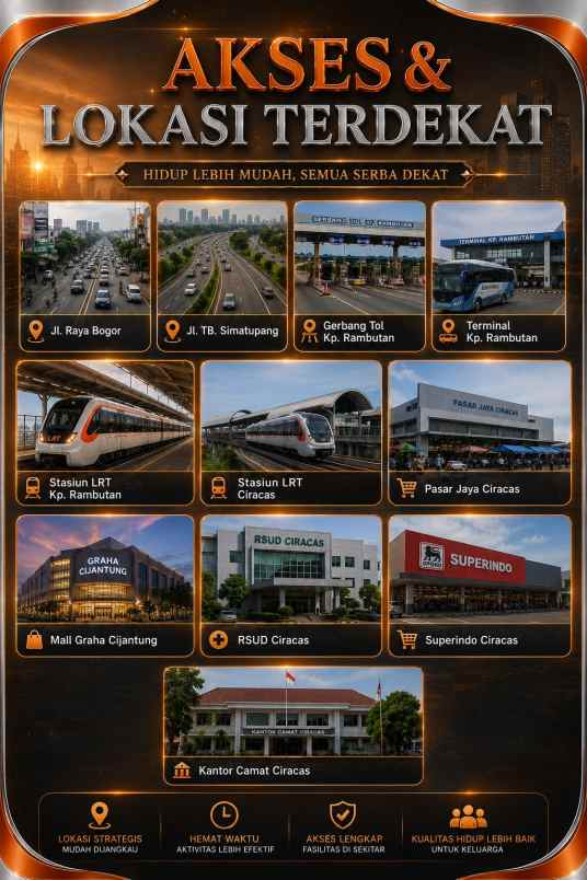 dijual rumah ciracas