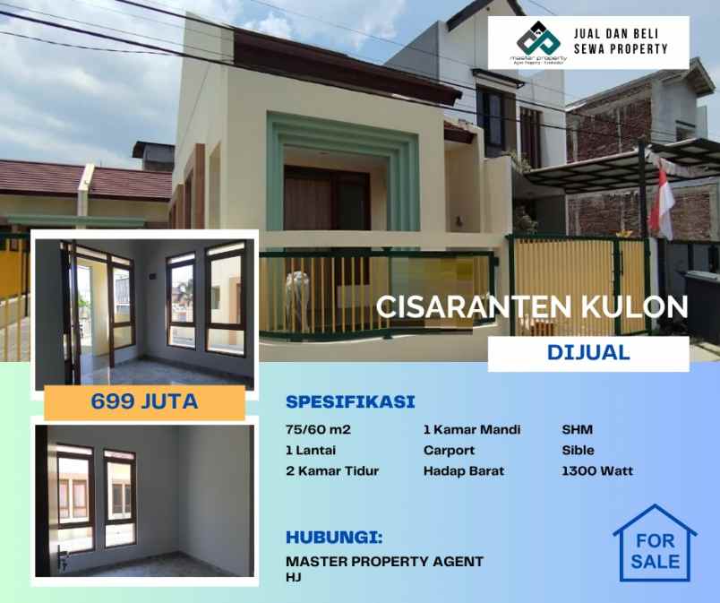 dijual rumah cisaranten kulon