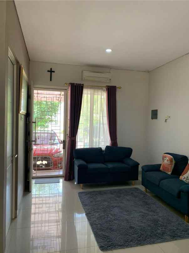 dijual rumah cluster adara hi harapan