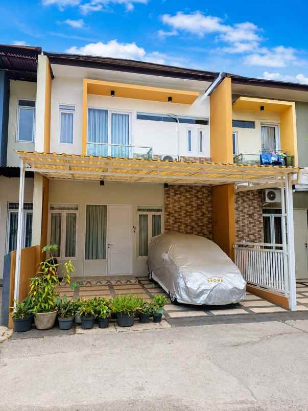 dijual rumah cluster ah nasution